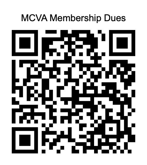 QR code for MCVA Membership Dues payment